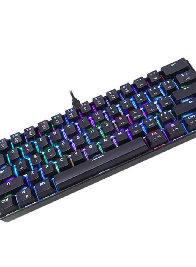 Motospeed - RGB Wired Mechanical Gaming Backlit Keyboard-English - Image 1