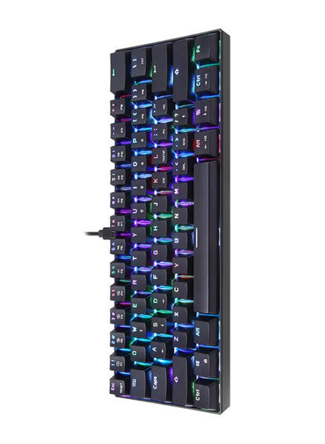 Motospeed - RGB Wired Mechanical Gaming Backlit Keyboard-English - Image 1