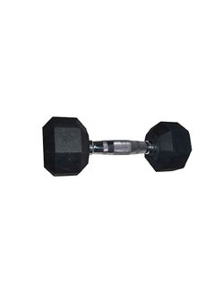 BODY SCULPTURE Hex Rubber Dumbbell - (1 Pair) 10kg  - Image 5