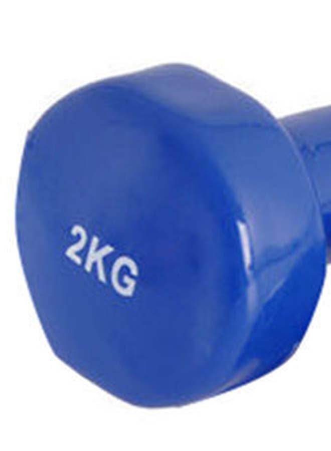 هاي فلاي طقم دمبل مغطى بالفينيل مكون من قطعتين 2كيلوجرام - Image 5