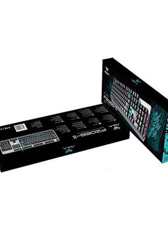 AULA F2066-II Wind Mechanical Gaming Keyboard - Blue Switches - Arabic & English Keys - Image 5