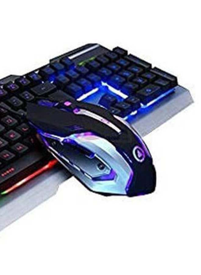 Wired Metal Gaming Keyboard And Mouse Combo