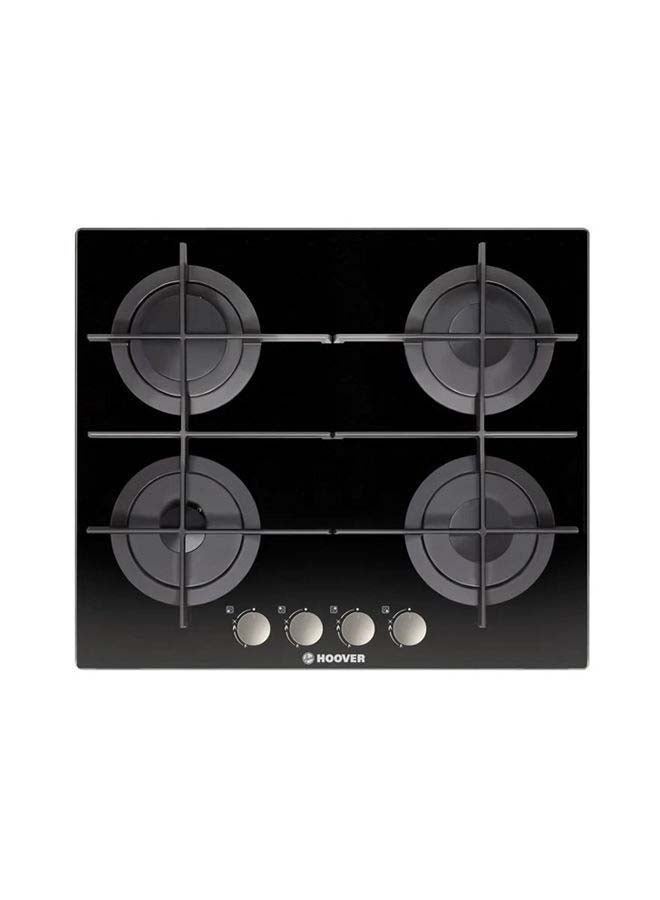 HOOVER Built-In Hob, Glass- 4 Burners HGV64SMTCGB EGY Black  - Image 1