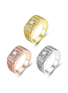 Fashionable Latest Shinny Simple Ring Kzcr121B10