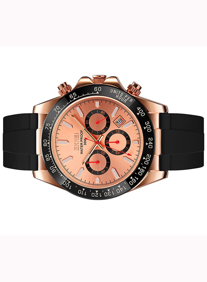 SKMEI Men's Fashion Clock's Top Brand Luxury Quartz  Waterproof Watch 9275  - Image 4