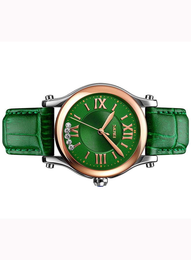 SKMEI Women's Fashion And Elegant Leather Watch Waterproof Clock 9265  - Image 5