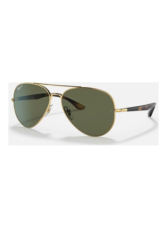 Ray-Ban Arista Gold Medium Polarized Sunglasses - RB3675 001/58 58-14 135 3P  - Image 1