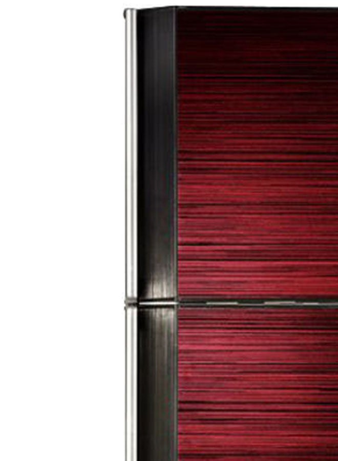 SHARP - Refrigerator Inverter no Frost With 2 Glass Doors And Plasmacluster - 250 W SJ-GV58A(RD) Red - Image 1