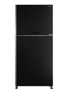 شارب ثلاجة رقميَّة بتقنية العاكس وخاصية منع تكون الثلج ببابين 2190 W SJ-PV63G-BK أسود  - Image 1
