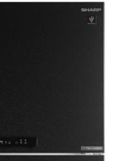 شارب ثلاجة رقميَّة بتقنية العاكس وخاصية منع تكون الثلج ببابين 2190 W SJ-PV63G-BK أسود  - Image 2