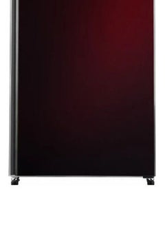 شارب ثلاجة بعاكس رقمي خالية من التجمد - ببابين زجج 2190 W SJ-GV63G-RD أحمر  - Image 3