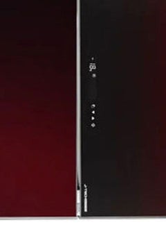 شارب ثلاجة بعاكس رقمي خالية من التجمد - ببابين زجج 2190 W SJ-GV63G-RD أحمر  - Image 4