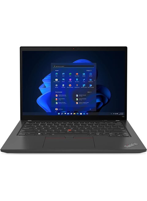 ThinkPad T14 GEN 3 (Upgraded Version) Laptop With 14-Inch Display, Core i7-1260p Processor/16GB RAM/512GB SSD/Intel Iris Xe Graphics/Windows 11 Pro English Black