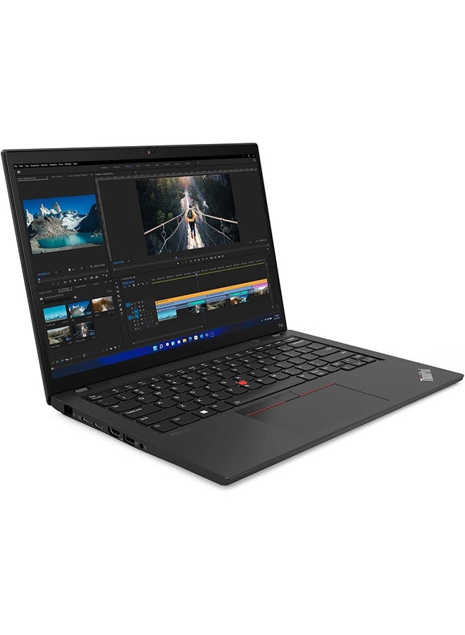 Lenovo ThinkPad T14 GEN 3 (Upgraded Version) Laptop With 14-Inch Display, Core i7-1260p Processor/16GB RAM/512GB SSD/Intel Iris Xe Graphics/Windows 11 Pro English Black  - Image 2