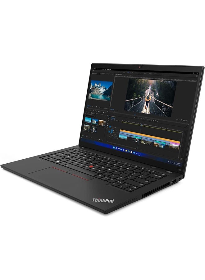 Lenovo ThinkPad T14 GEN 3 (Upgraded Version) Laptop With 14-Inch Display, Core i7-1260p Processor/16GB RAM/512GB SSD/Intel Iris Xe Graphics/Windows 11 Pro English Black  - Image 3