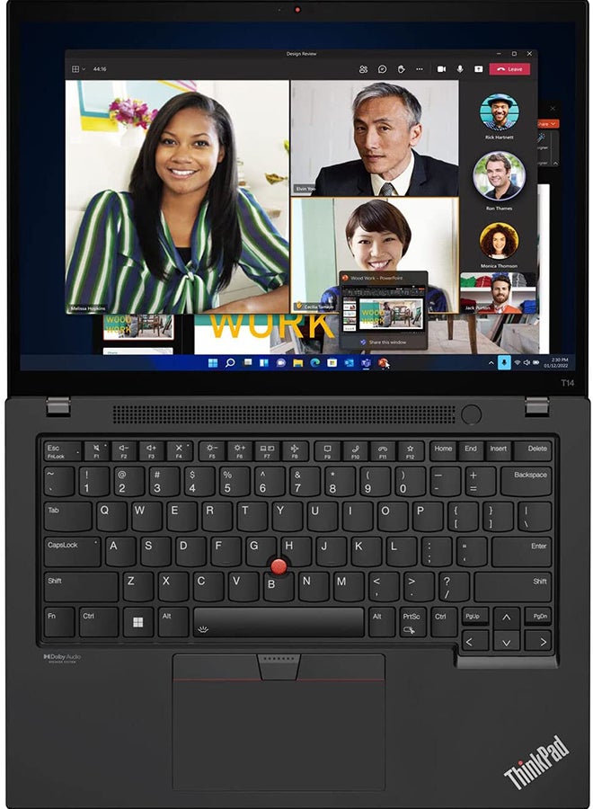 Lenovo ThinkPad T14 GEN 3 (Upgraded Version) Laptop With 14-Inch Display, Core i7-1260p Processor/16GB RAM/512GB SSD/Intel Iris Xe Graphics/Windows 11 Pro English Black  - Image 5