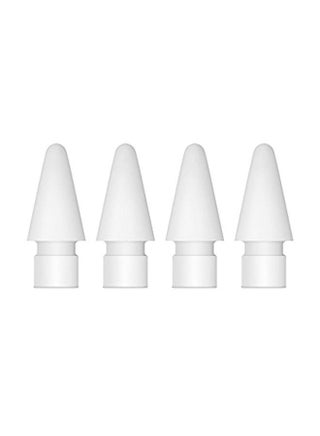 4-Piece Stylus Pencil Tips Set For Apple White