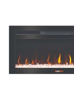 KOOLEN LED Fireplace Heater With Bluetooth And Speaker 2000.0 W 807102035  Black KSA | Riyadh, Jeddah