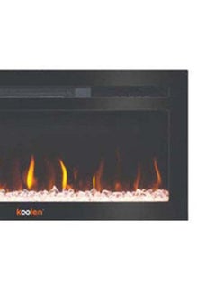 كولن مدفأة مدفأة بإضاءة LED تعمل بالبلوتوث ومكبر صوت 2000 W 807102035 أسود  - Image 5