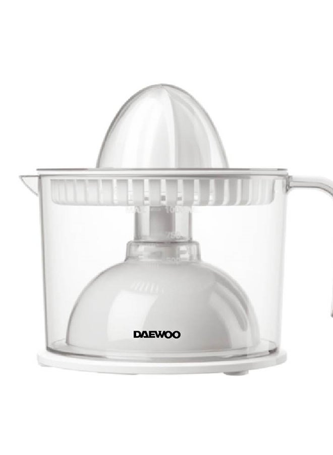 DAEWOO - Citrus Juicer With Pure Copper Motor And Two Press Cones Advanced Lid For Protection 1 L 40 W DCJ3352 White - Image 1