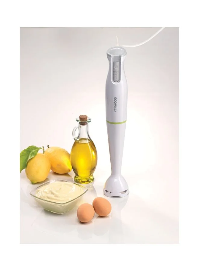 KENWOOD Hand Blender, Removable Wand, One Speed Plus Turbo Function, Graduated Beaker, HBP02001WH White