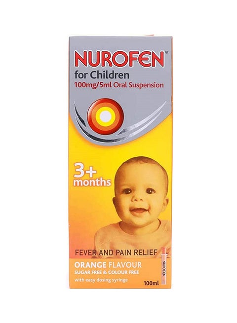 Orange 3 Months To 12 Years Oral Suspension