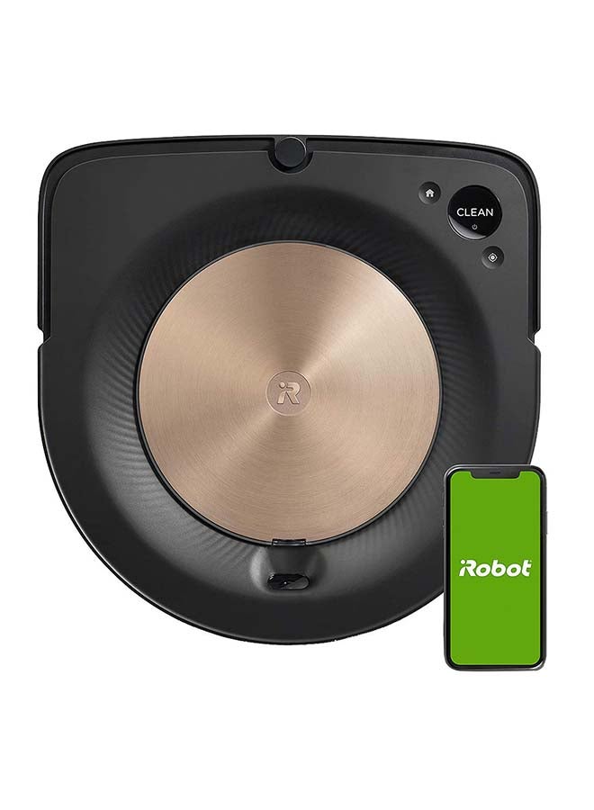 iRobot - Roomba S9 Wifi Connected Robot Vacuum Perfectedge Technology With Corner Brush Learns And Maps Your Home Clean Or Schedule By Room Voice Assistant Compatibility 0.4 ml 240 W S915840 Bronze - Image 1