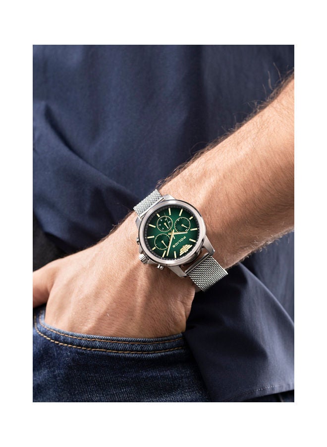 POLICE Men's Analog Round Shape Stainless Steel Wrist Watch PEWJK0006303 - 44 Mm - Image 5