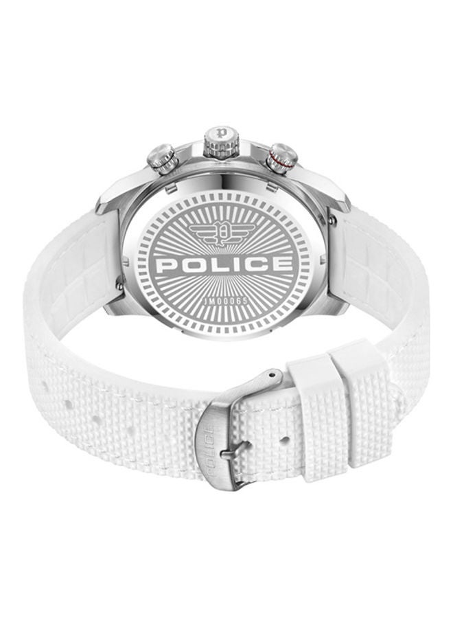 POLICE Men's Analog Round Shape Silicone Wrist Watch PEWJM0006506 - 44 Mm  - Image 4