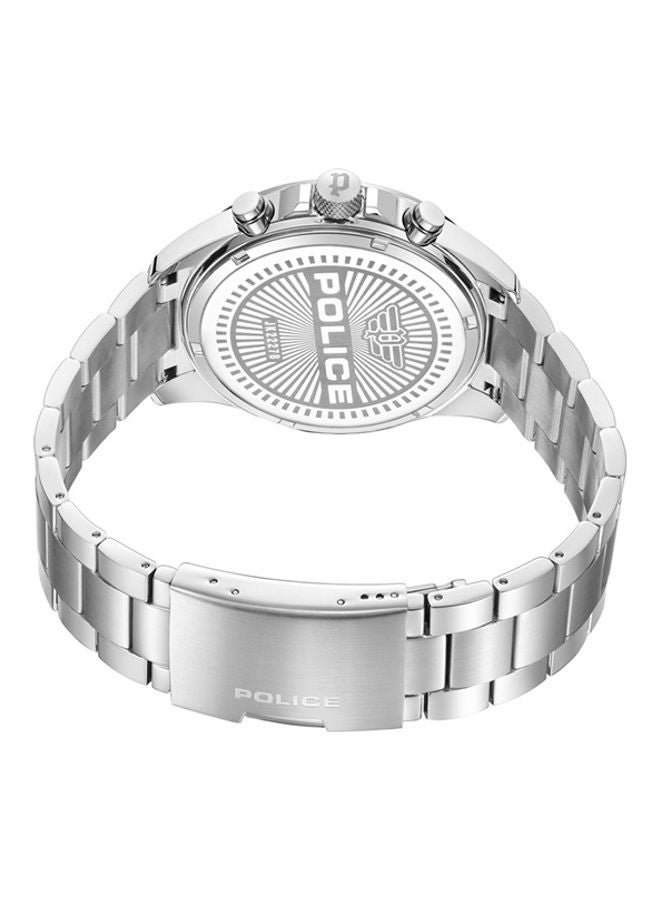 POLICE - Men's Analog Round Shape Stainless Steel Wrist Watch PEWJK2227806 - 45 Mm - Image 1