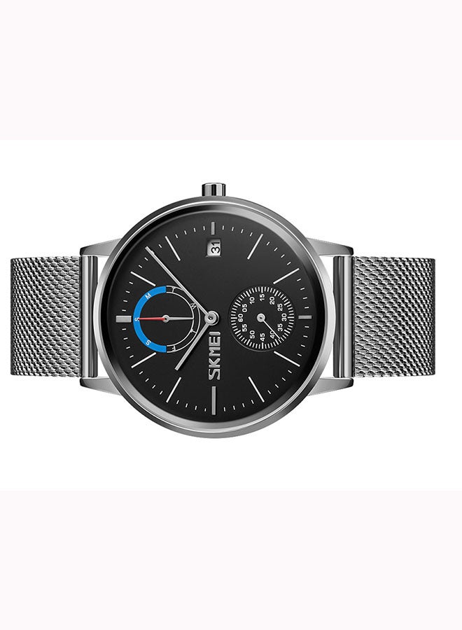 SKMEI Men's Fashion Clock's Top Brand Luxury Quartz  Waterproof Watch 9182  - Image 4