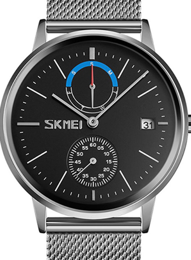 SKMEI Men's Fashion Clock's Top Brand Luxury Quartz  Waterproof Watch 9182  - Image 5