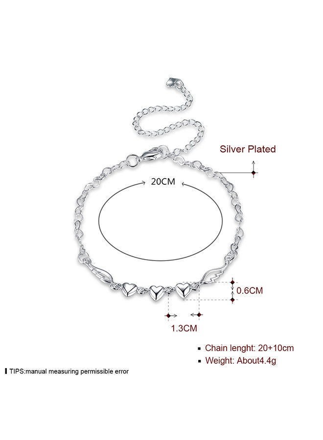 سكمي سوار قدم بتصميم عصري مطلي بسلسلة Lknspca092 - Image 2