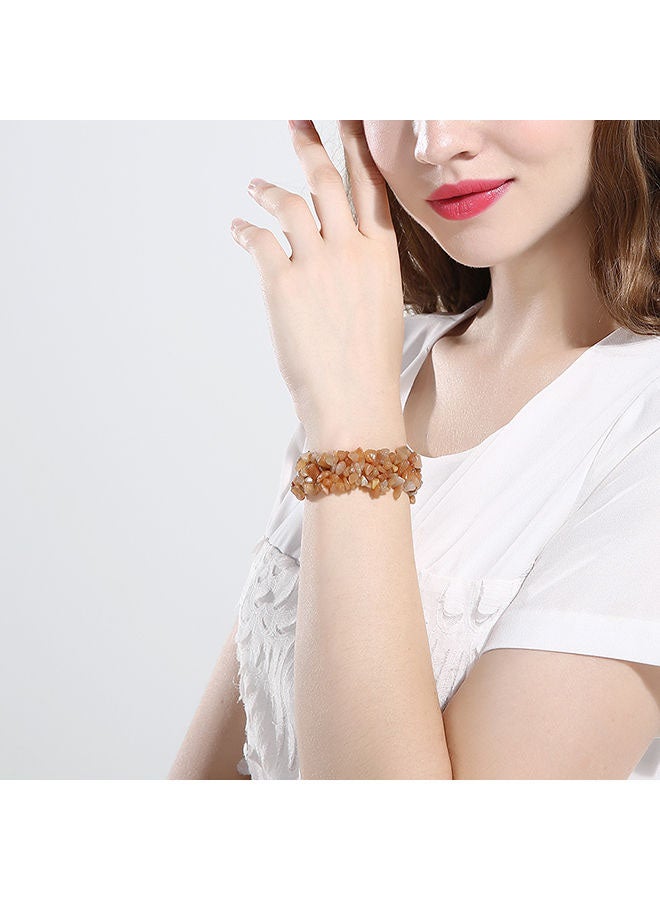 SKMEI Crystal Stretch Woman Bouncy Bracelets Natural Lkntrsh001D - Image 2