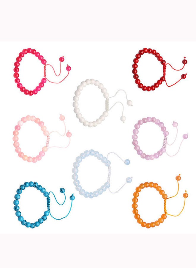 SKMEI Round Beads Crystal Stretch Woman Bouncy Bracelets Natural Lkntrsh004H - Image 3