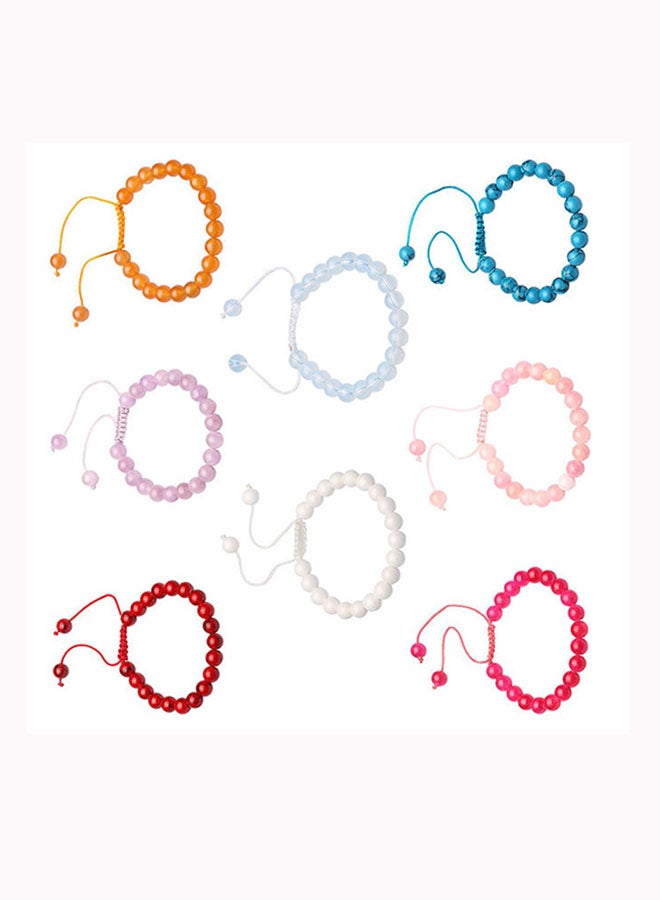 SKMEI Round Beads Crystal Stretch Woman Bouncy Bracelets Natural Lkntrsh004H - Image 5