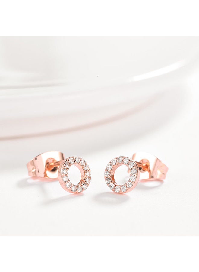 سكمي أقراط موضة للسيدات Ake242A - Image 4