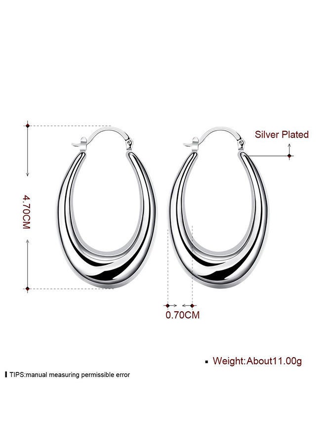 سكمي أقراط نسائية عصرية Lknspce115 - Image 2