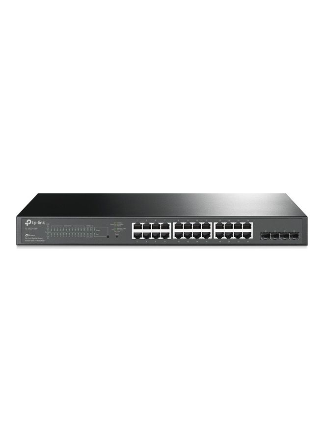 تي بي لينك محول JetStream الذكي ذو 28 منفذ جيجابت مع 24 منفذ PoE+  - Image 1