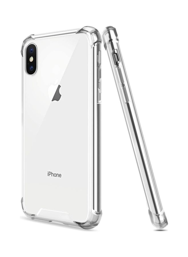 MARGOUN iPhone XS Max Case Clear Soft TPU PC Shock Absorption Airbag Bumper Corner Anti-Fall Flexible Transparent Back Cover 6.5 inch Clear - Image 1