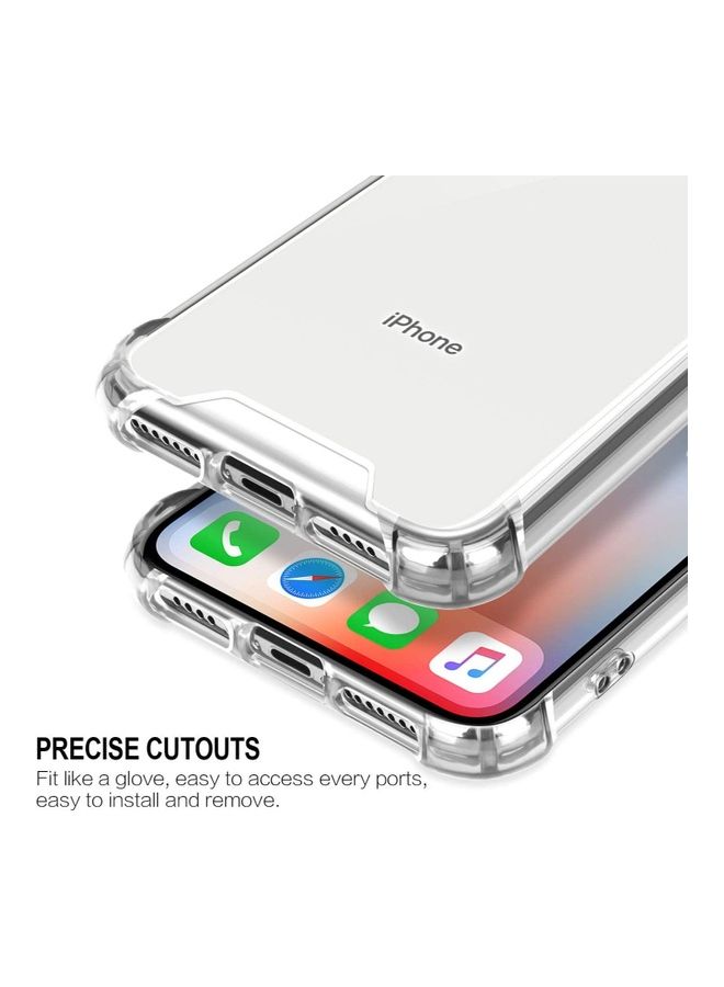 MARGOUN iPhone XS Max Case Clear Soft TPU PC Shock Absorption Airbag Bumper Corner Anti-Fall Flexible Transparent Back Cover 6.5 inch Clear - Image 4