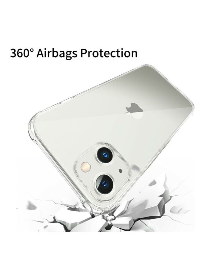 MARGOUN iPhone 13 Case Clear Soft TPU PC Shock Absorption Airbag Bumper Corner Anti-Fall Flexible Transparent Back Cover 6.1 inch Clear - Image 4