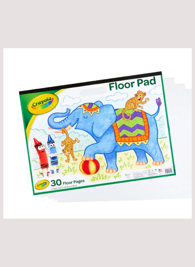 Crayola 30-Pages Giant Floor Pad 22 x 16inch - Image 2