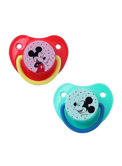 Pack of 2 Mickey Mouse Soother Pacifier