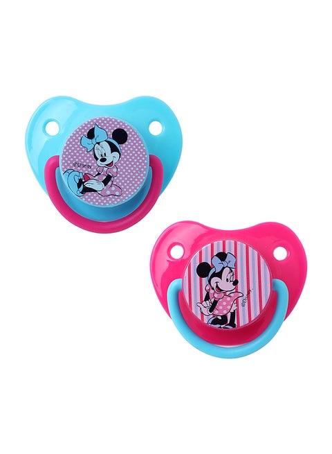 Pack of 2 Minnie Mouse Soother Pacifier