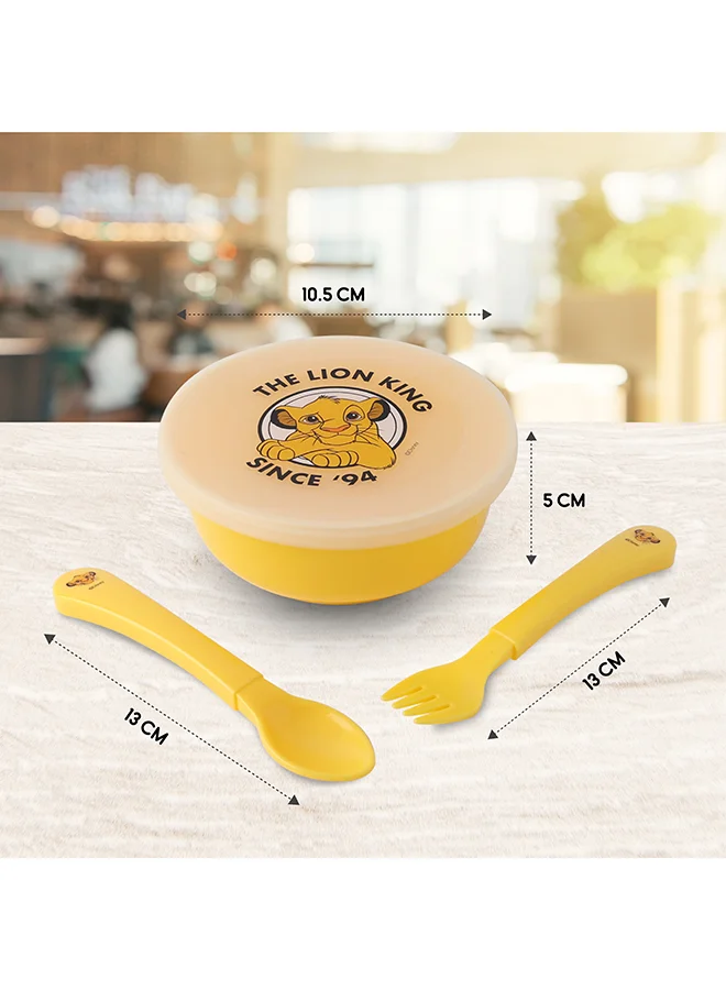 Disney 3-Piece Lion King Feeding set