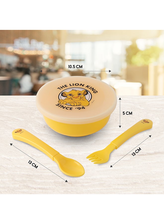 3-Piece Lion King Feeding set