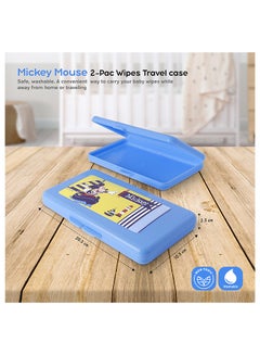 Disney Pack of 2 Plastic Tissue Case Diaper Duty Organizer  - Image 4