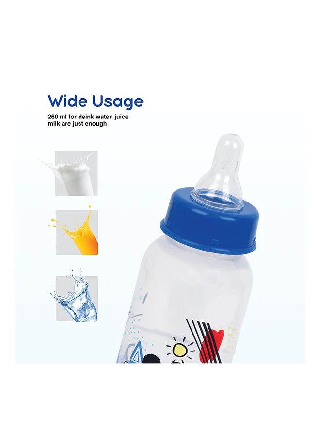 Disney Pack Of 3 BPA Free Baby Feeding Bottle 250 ML