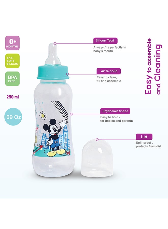 Disney Mickey Mouse Feeding Bottle - 9 oz (250 mL), 3+ months  - Image 2
